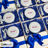 Set de Regalo con Cargador Inalámbrico Personalizado